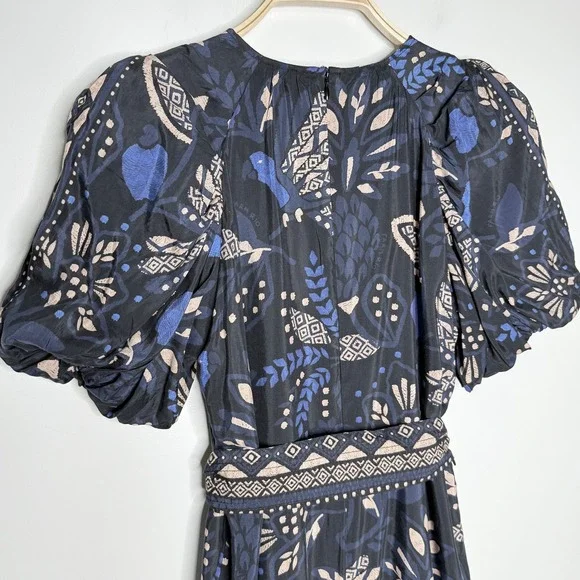 farm rio blue macaw mini dress Sand Macaw Jungle Organic Cotton T-Shirt Dress – FARM Rio
